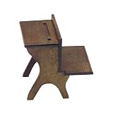 Dollhouse Miniature Old Fashioned School Desk