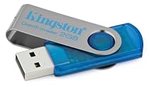 Kingston DataTraveler 2GB USBStick Cyan