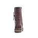 Alexis Leroy Winter Fashion Womens' Classic Solid Buckle Style Ankle High Snow Boots
