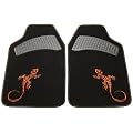Unitec 74899 Autoteppichset Reptilia 2 -teilig, orange
