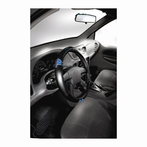 Detroit Lions NFL Steering Wheel Cover (14.5 to 15.5