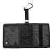New Swiss Travel Products Black Ripstop Trifold Wallet