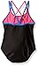 Speedo Girl's Swimsuit One Piece Solid Cross Back Multi Straps - Manufacturer Discontinued