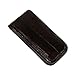 Large Size Eel Skin Magnetic Money Clip (Brown)