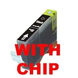 Canon CLI-8 Compatible Black Ink Cartridge w/ Chip for Pixma MP500 MP530 MP600 MP800 iP4200 iP4300 iP4500 iP5200 iP5200