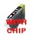 Canon CLI-8 Compatible Black Ink Cartridge w/ Chip for Pixma MP500 MP530 MP600 MP800 iP4200 iP4300 iP4500 iP5200 iP5200