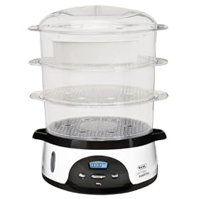 James Martin by Wahl ZX772 Digital Steamer 9 Litre White / Black