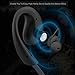 Bluetooth Headset with Pedometer Bluetooth Headphone for Sport V4.1 In-ear Headphone Wireless Ear Bud with Built-in Mic Compatible with Any Bluetooth Device Perfect for Sport (Black)