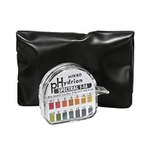 Micro Essential Lab M-1420 Hydrion Spectral Mikro Pocket Pouch pH Test Paper Set, 1.0 - 14.0 pH, Double Roll