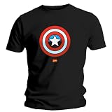 Mens Captain America - Shield T-Shirt