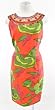Kate Spade Multicolored Silk Sleeveless Caiti Sheath Dress