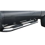 03-08 Dodge Ram 1500 Pu Quad Cab Big Step-4Inch Stainless Nerf Bars & Tube Side... by American Auto Accessories