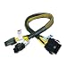 Akasa 30cm PSU extension Cable;