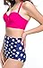 Angerella Polka Two Piece Swimsuit Beachwear Bathing Suits (BKI032-R2-L)