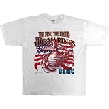 Youth T-Shirt : THE FEW THE PROUD THE MARINES - USMC
