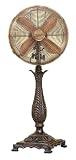 Deco Breeze DBF0239 Rococco 12-Inch Tabletop Fan