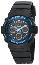Casio Men's G-Shock Ana-Digi Chronograph Shock Resistant Sport Watch #AW591-2A