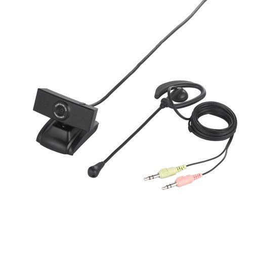 安いiBUFFALO 200万画素Webカメラ ガラスレンズ搭載モデル ヘッドセット付 ブラック BSW20K10HBK