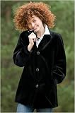 Women's Sheared Reversible Mink to Silk Coat