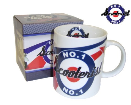 Childrens Toyshop  Toys : No 1 Scooterist mug - vespa lambretta