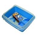 Large Cat Litter Pan Starter Kit - Blue