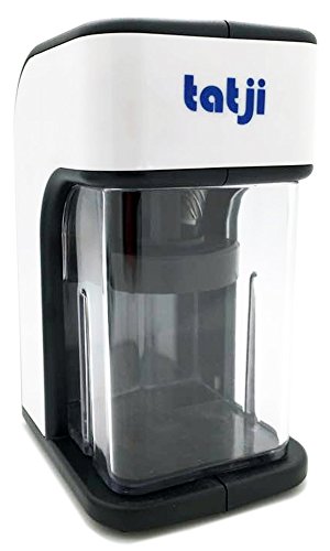 tatji Electric Pencil Sharpener- heavy duty helical blade, Classroom model, with built in pencil holder
