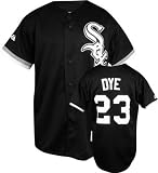 Jermaine Dye Chicago White Sox Alternate Black MLB Replica Jersey