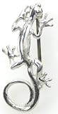 Gecko Lizard Pin in sterling silver