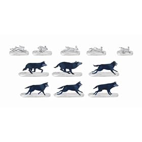 Lionel Polar Express Wolves and Rabbits Animal Pack