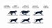 Lionel Polar Express Wolves and Rabbits Animal Pack
