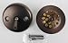 Bathtub Tub Replacement Drain Trim Kit - Oil Rubbed Bronze Finish, Trip Lever Type, By Plumb USA
