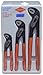 Knipex 002007S1 3-Piece Alligator Pliers Set (7-Inch, 10-Inch, & 12-Inch)