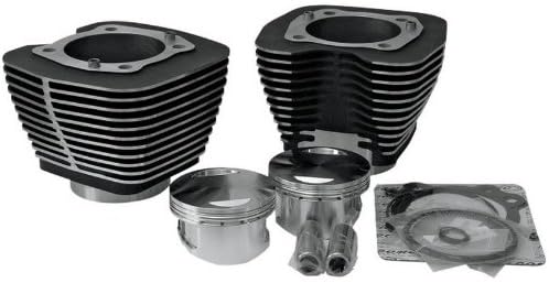 Revolution Performance Bolt-On Big Bore Kit (98in. Domed) - Bore 3.938in. - 10.5:1 Compression - Black/Highlighted Fins 201-103W