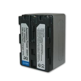 SONY NP-FM70 QM71 71D Equivalent Li Ion Battery for Select MiniDV Handycam Camcorder... by Pro Power