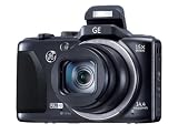 General Imaging Full-HD Digital Camera with 14.4MP, CMOS, 15X Optical Zoom, 28mm Wide Angle Lens, 3-Inch LCD and HDMI (Black) G100-BK