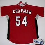 Aroldis Chapman Autographed Jersey - Coa