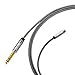 DuKabel TopSeries Long 6.35mm (1/4 inch) to 3.5mm (1/8 inch) Headphone Jack Adapter -8ft (2.4m) 1/8 Female to 1/4 Male Extension Cable 3.5 to 6.35 for Mixer Guitar Piano Amplifier Speaker and More