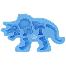 3B Scientific W64516T Fossil-Iced Silicone Ice Tray, Triceratops