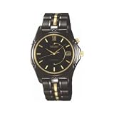 Seiko Men’s Kinetic Black Ion Watch #SKH677