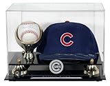 Golden Classic MLB Single Baseball with Cap Logo Deluxe Display Case