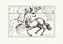 Sagittarius Religion & Spirituality Art Poster Print, 9x7