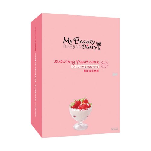 My Beauty Diary Strawberry Yogurt Mask, 10 Count