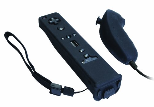 Remote and Nunchuck Black Silicone covers (Wii)