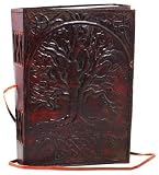 Generic Sacred Oak Tree Leather Blank Book