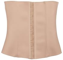 Hot Sale Squeem "Perfect Waist" Firm Compression Waist Cincher Shapewear, Cotton & Rubber, Beige, Large