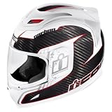 Icon Airframe Motorcycle Helmet - Carbon White Large