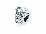 Zable(tm) Sterling Silver Popular Coffee Cup Bead / Charm
