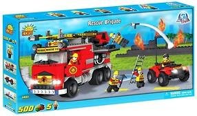 COBI Action Town Fire Rescure Brigade, 500 Piece Set