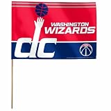 NBA Washington Wizards 16-by-17 Flag on a Stick