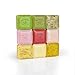 Pre de Provence French Soap Assorted Boutique Luxury Gift Box (Set of 9), Spring Citrus